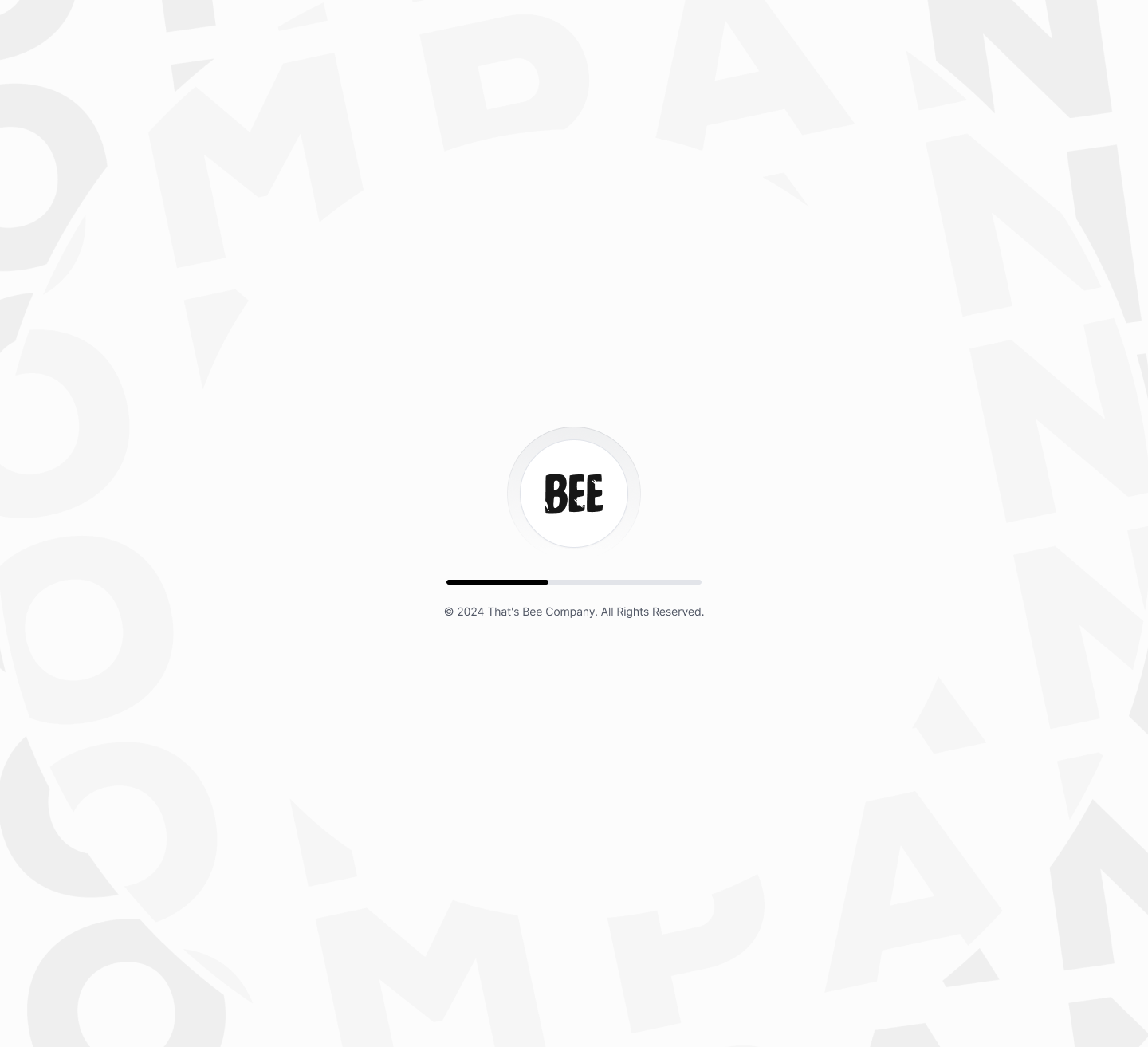 Bee Dash loading screen